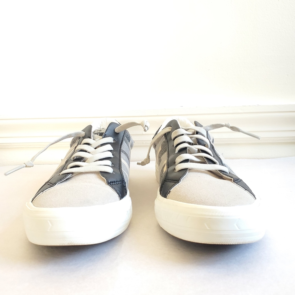 New Vintage Havana Gail Camo Glitter Sneakers - Picture 3 of 7